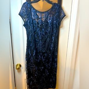 Connected apparel dress.